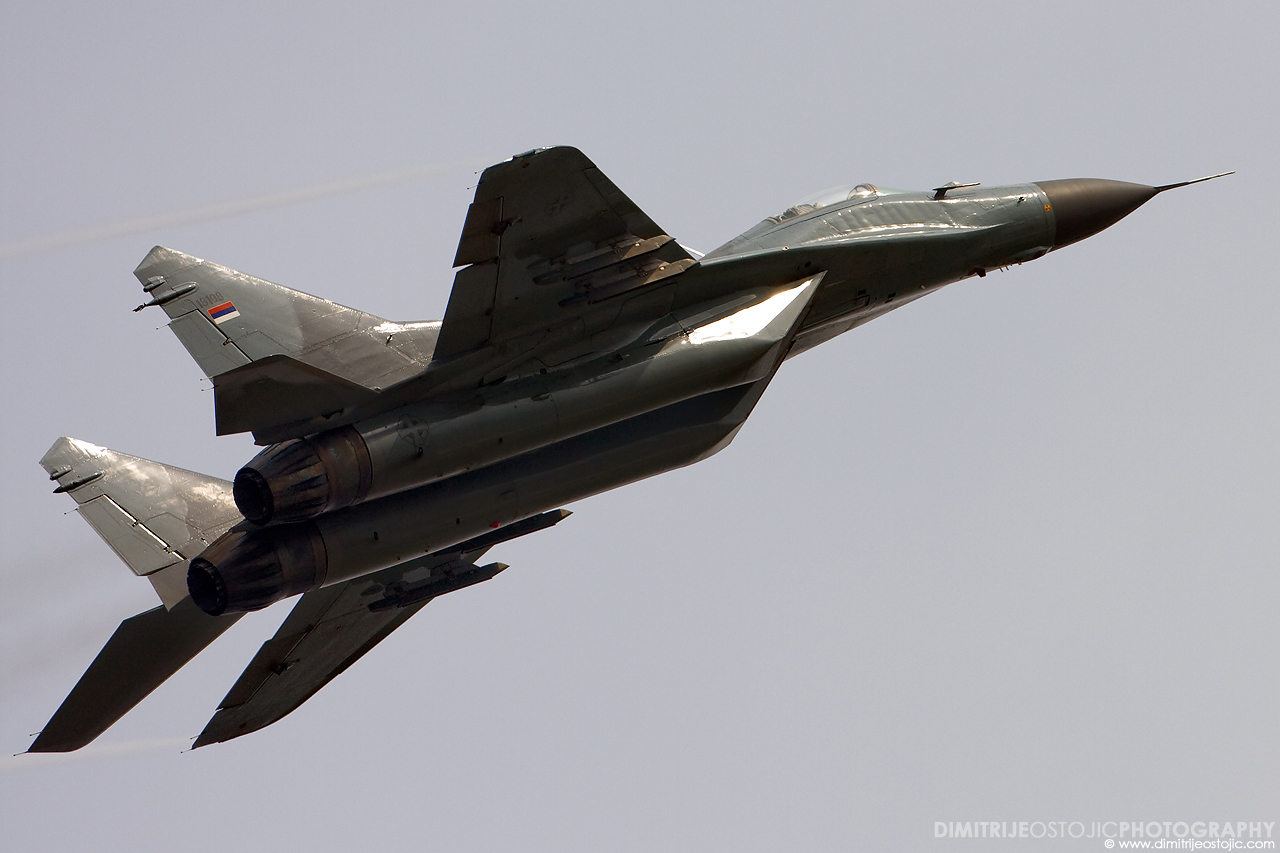 MiG-29 Fulcrum, Serbian Air Force, 101. lae VITEZOVI, Batajnica 2009 © www.dimitrijeostojic.com