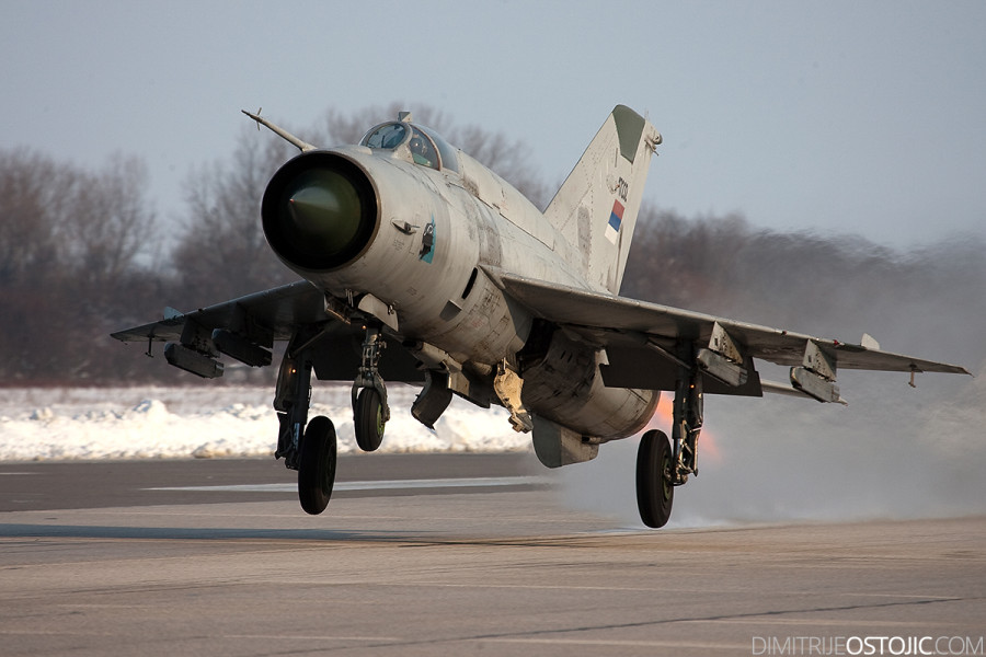 101st Fighter Squadron " Vitezovi " - Serbian Air Force