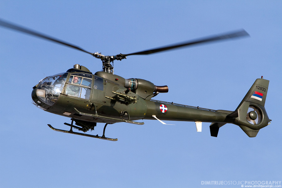Senke - Shadows / Sa-341 Gazelle © Dimitrije Ostojic