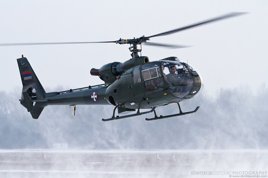 Senke - Shadows / Sa-341 Gazelle © Dimitrije Ostojic