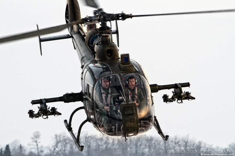 Senke - Shadows / Sa-341 Gazelle © Dimitrije Ostojic