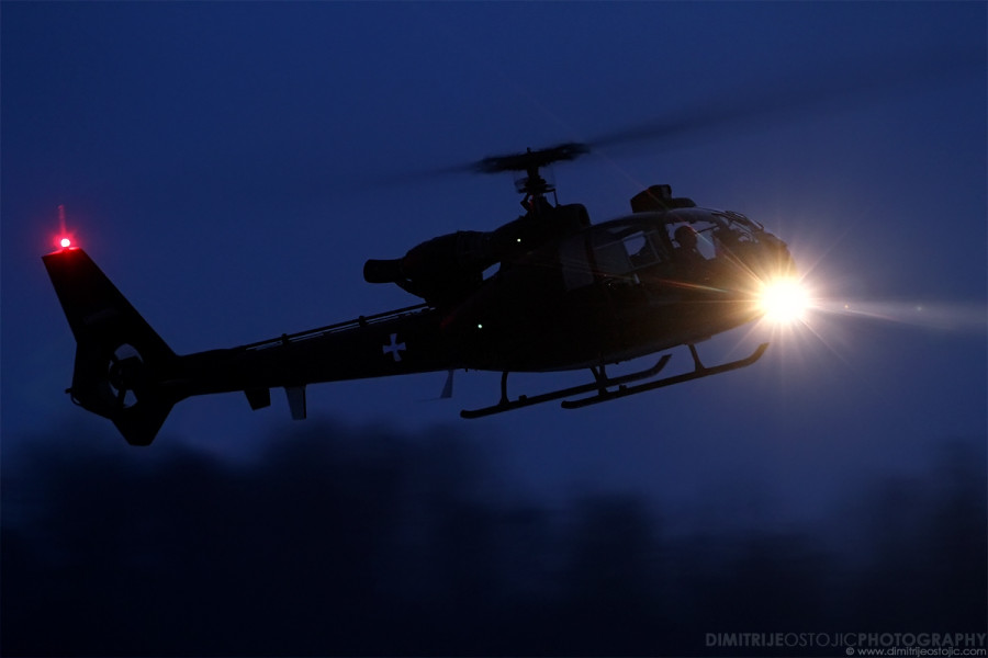 Senke - Shadows / Sa-341 Gazelle © Dimitrije Ostojic