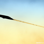 Soko J-22 Orao firing 23mm cannon shellspohe "Senke" squad.