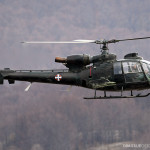 Aerospatiale (Soko) SA-342L GAMA (Gazelle) firing SA-3 / 9M14M Malyutka missile