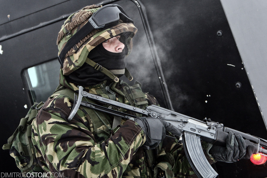 No To Terrorism - military exercises