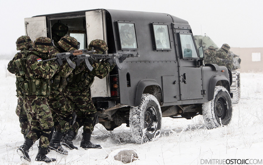 No To Terrorism - military exercises