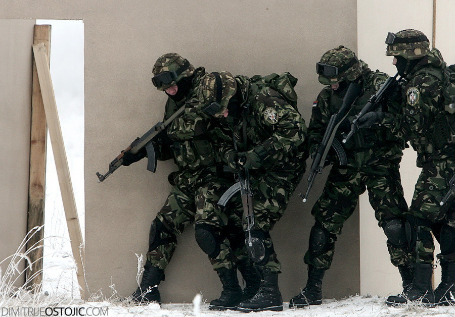 No To Terrorism - military exercises